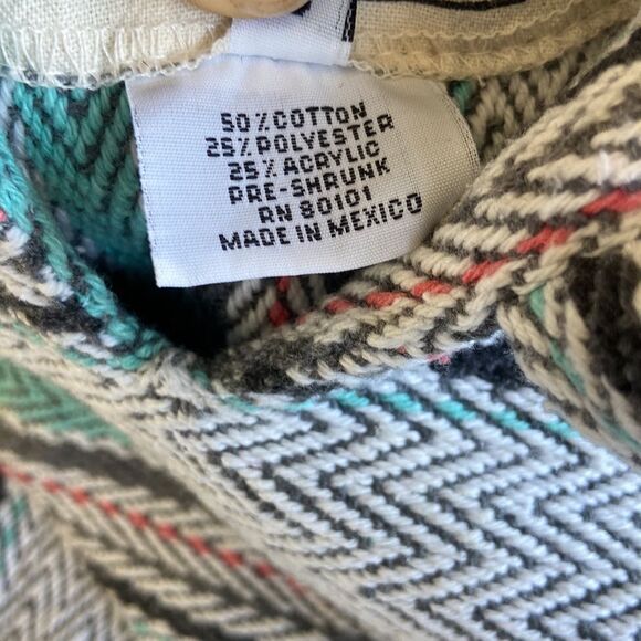 NWOT Original Senor Lopez Hoodie Sweatshirts 50%cotton green/white/black/red S - Picture 6 of 6